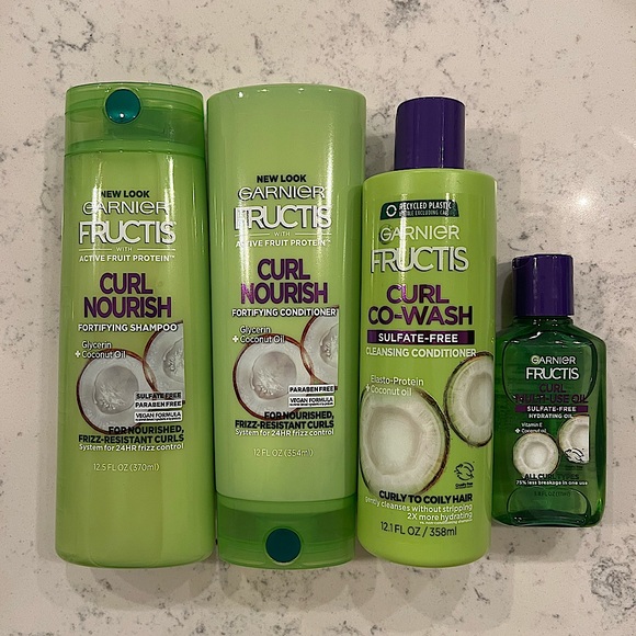 Garnier Fructis Other - Garnier Fructis Curl Nourish Bundle